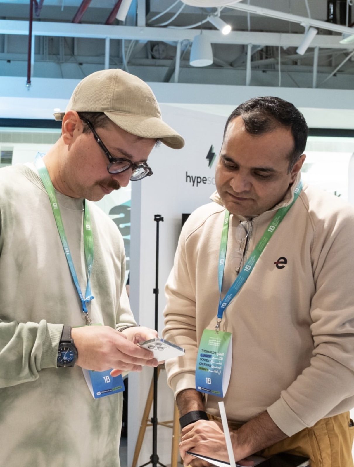 Majd Abi Ali at the 1 Billion Followers Summit in Dubai