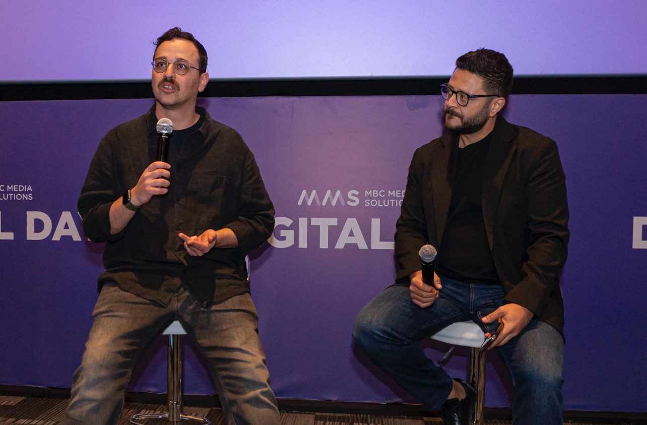 Majd Abi Ali on a panel at MBC Media Solutions Digital Day